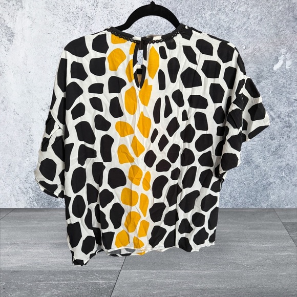 Conditions apply for Bl^nk London pullover top with back button NWOT - Picture 2 of 4